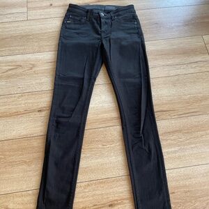 Super-slim black jeans